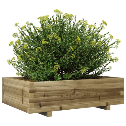 vidaXL Jardinière 90x60x26,5 cm Pin Imprégné