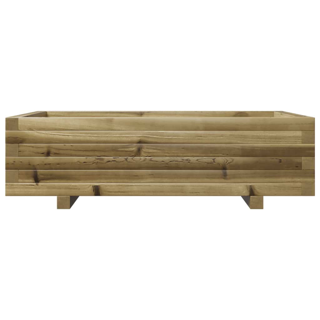 vidaXL Jardinière 90x60x26,5 cm Pin Imprégné