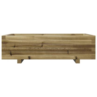 vidaXL Jardinière 90x60x26,5 cm Pin Imprégné