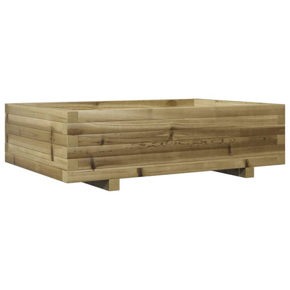 vidaXL Jardinière 90x60x26,5 cm Pin Imprégné