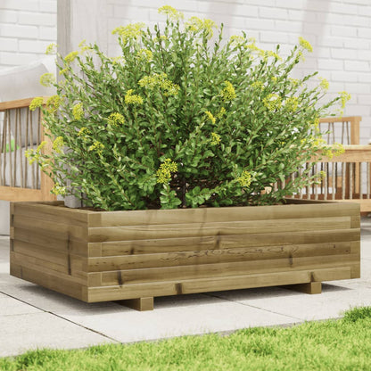 vidaXL Jardinière 90x60x26,5 cm Pin Imprégné