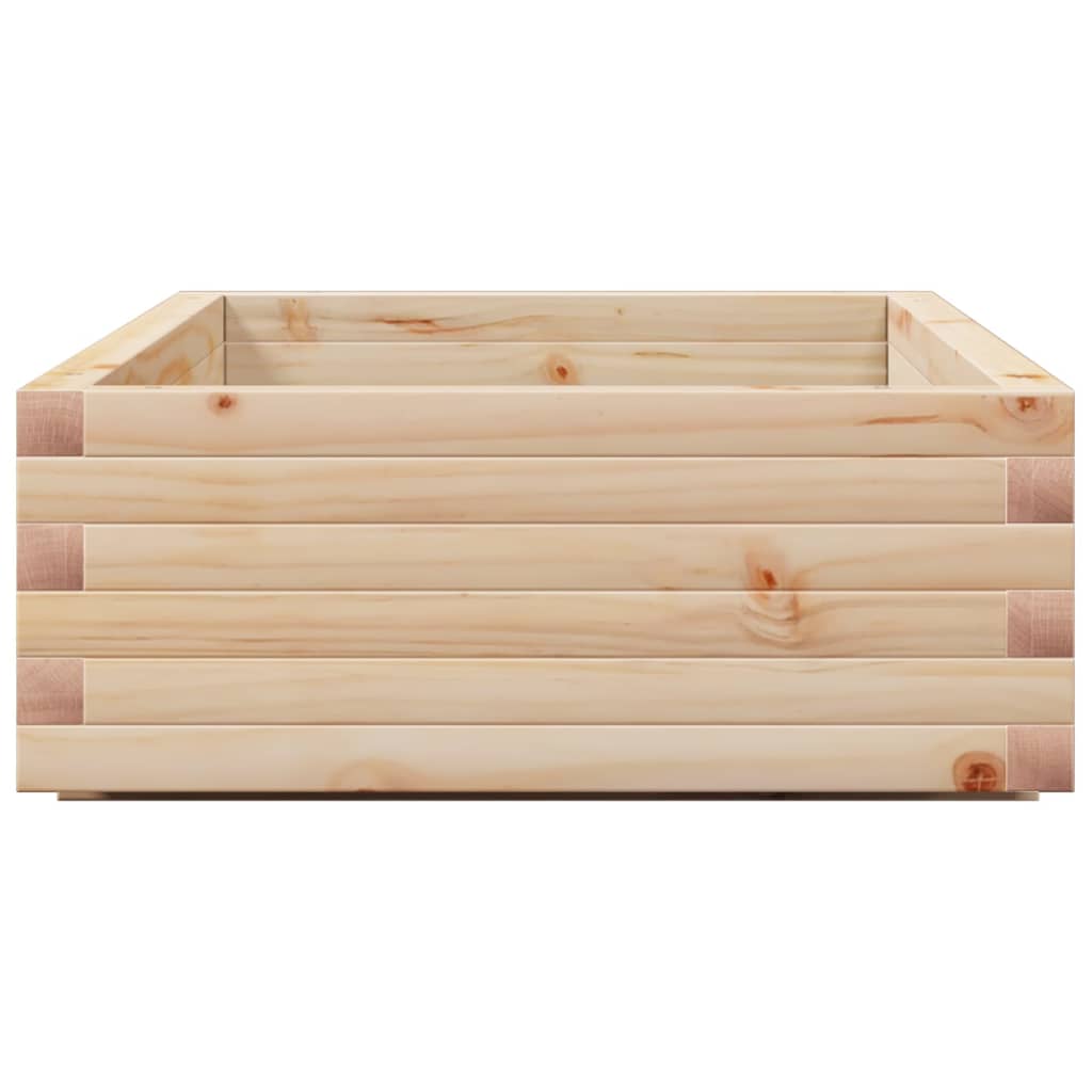 vidaXL Pflanzkübel 110x60x26,5 cm Massivholz Kiefer