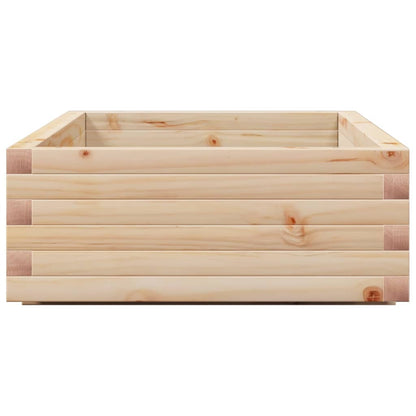 vidaXL Pflanzkübel 110x60x26,5 cm Massivholz Kiefer