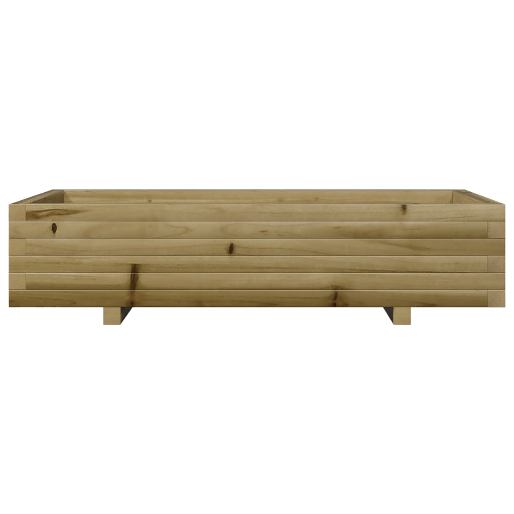 vidaXL Pflanzkübel 110x60x26,5 cm Kiefernholz Imprägniert