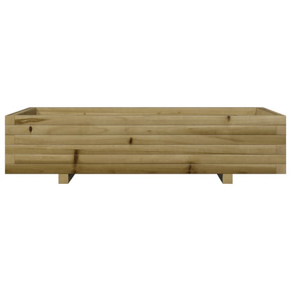 vidaXL Pflanzkübel 110x60x26,5 cm Kiefernholz Imprägniert