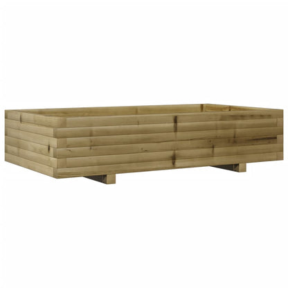 vidaXL Pflanzkübel 110x60x26,5 cm Kiefernholz Imprägniert