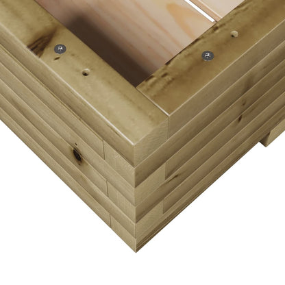 vidaXL Pflanzkübel 110x60x26,5 cm Kiefernholz Imprägniert
