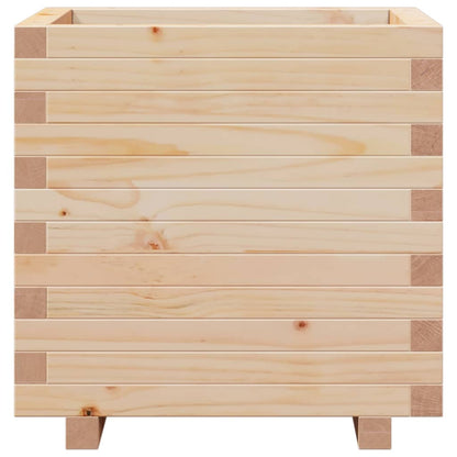 vidaXL Pflanzkübel 50x50x49,5 cm Massivholz Kiefer