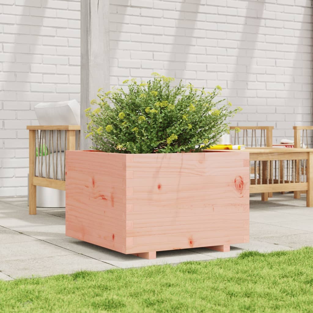vidaXL Pflanzkübel 70x70x49,5 cm Massivholz Douglasie