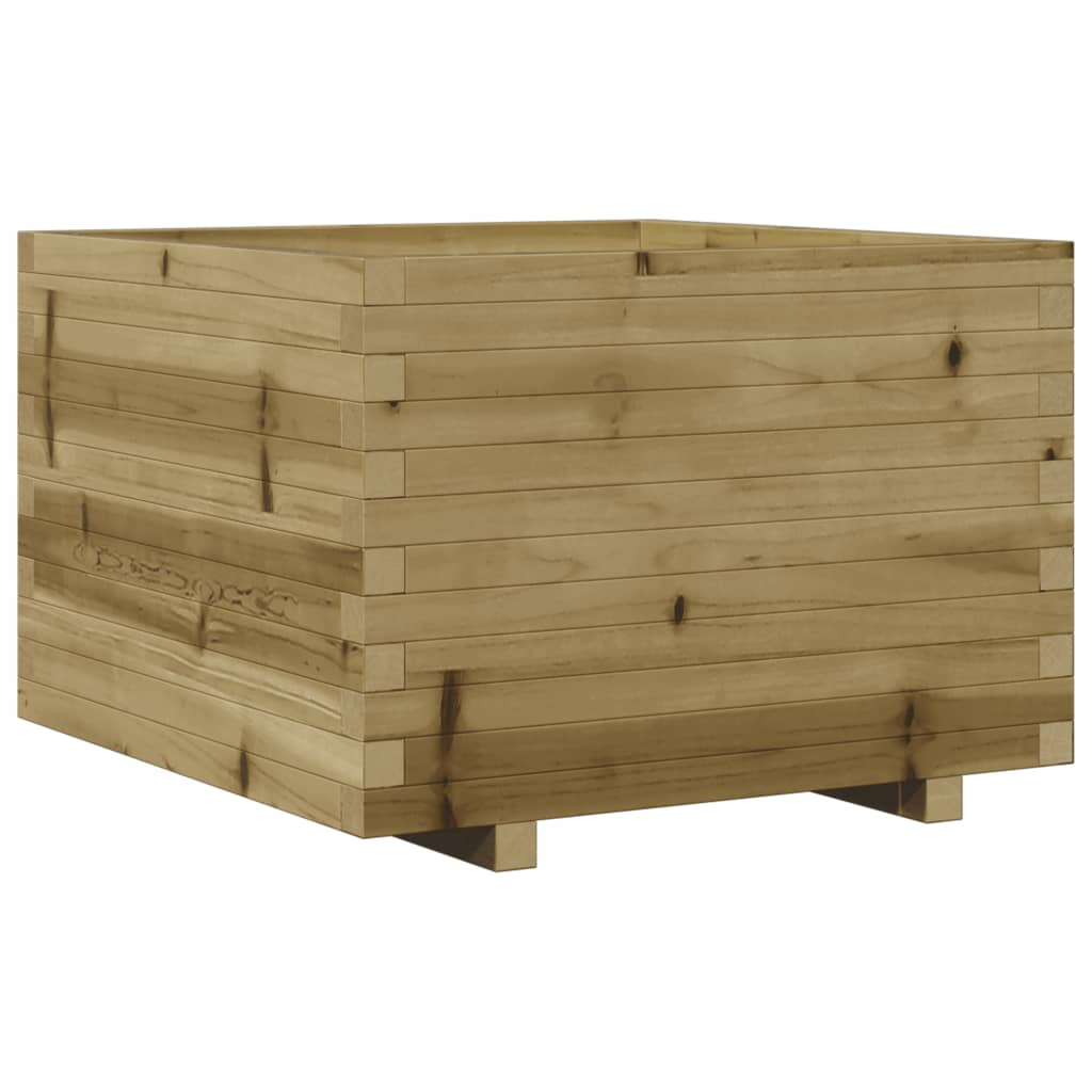 vidaXL Pflanzkübel 70x70x49,5 cm Kiefernholz Imprägniert