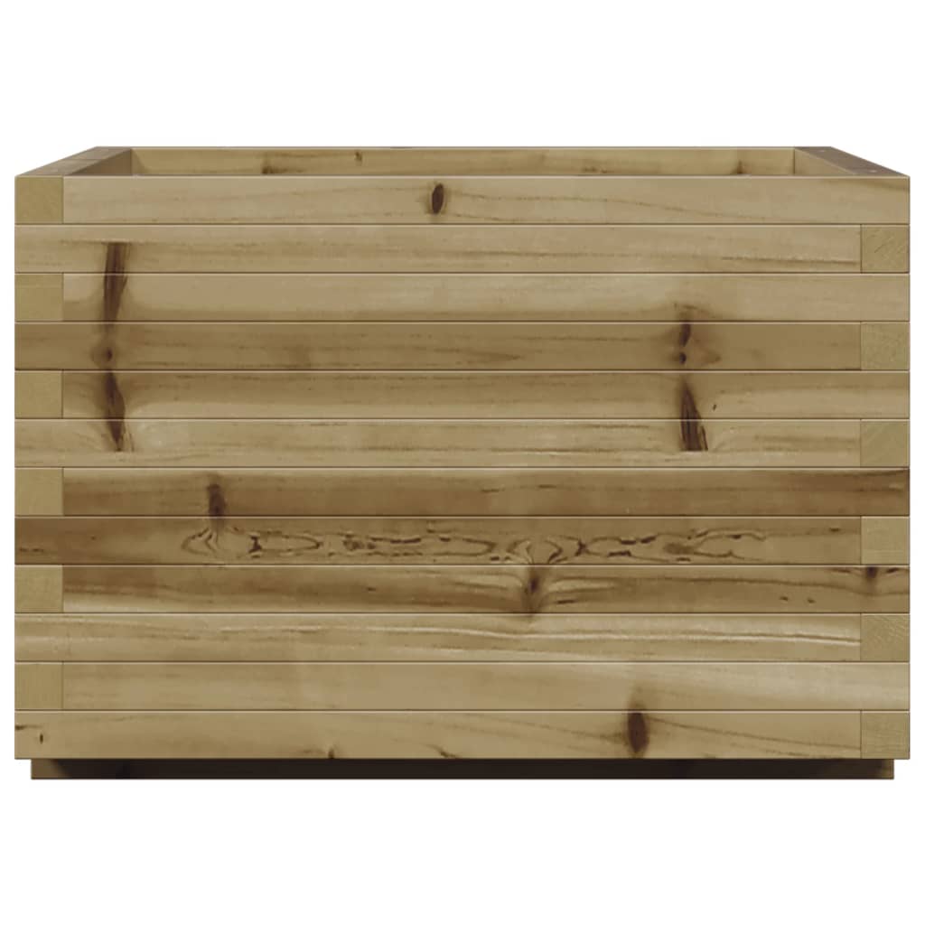 vidaXL Pflanzkübel 70x70x49,5 cm Kiefernholz Imprägniert