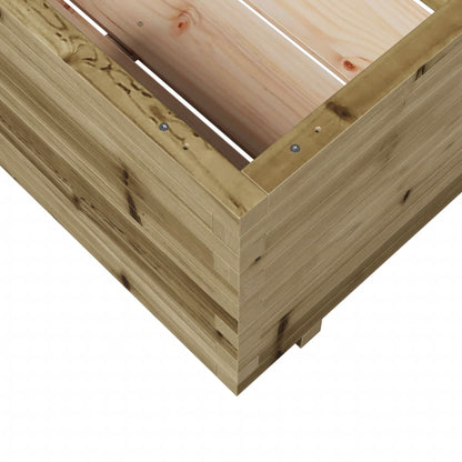 vidaXL Pflanzkübel 70x70x49,5 cm Kiefernholz Imprägniert