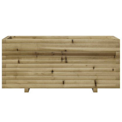 vidaXL Pflanzkübel 110x40x49,5 cm Kiefernholz Imprägniert