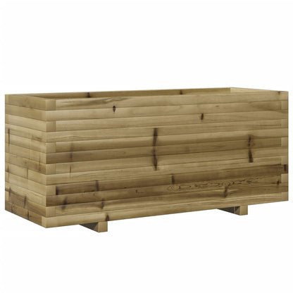 vidaXL Pflanzkübel 110x40x49,5 cm Kiefernholz Imprägniert