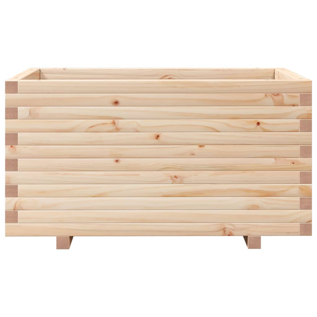 vidaXL Pflanzkübel 90x60x49,5 cm Massivholz Kiefer