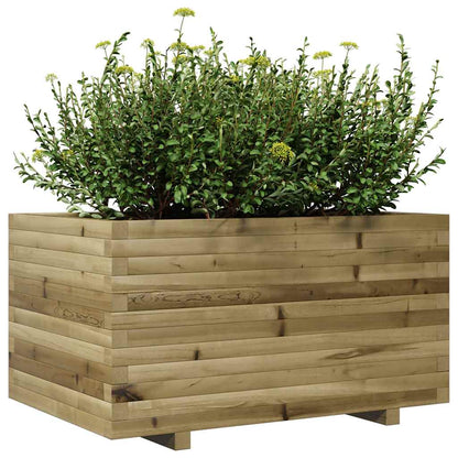 vidaXL Pflanzkübel 90x60x49,5 cm Kiefernholz Imprägniert