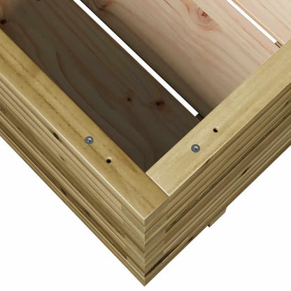 vidaXL Pflanzkübel 90x60x49,5 cm Kiefernholz Imprägniert