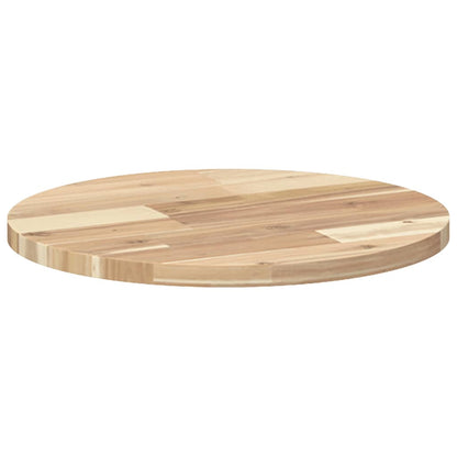 vidaXL Tischplatte Rund Ø40x2 cm Massivholz Akazie