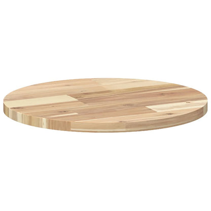 vidaXL Tischplatte Rund Ø40x2 cm Massivholz Akazie