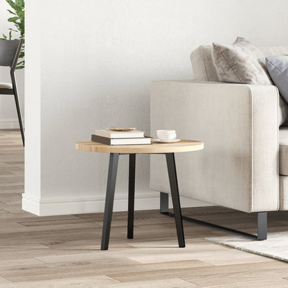 vidaXL Tischplatte Rund Ø50x2 cm Massivholz Akazie
