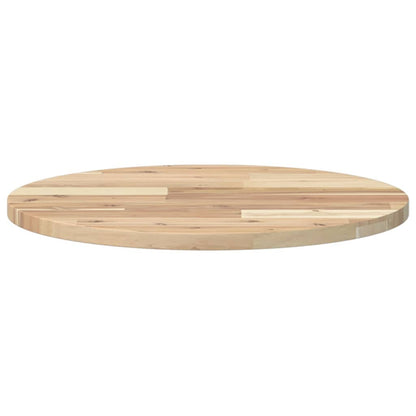 vidaXL Tischplatte Rund Ø50x2 cm Massivholz Akazie