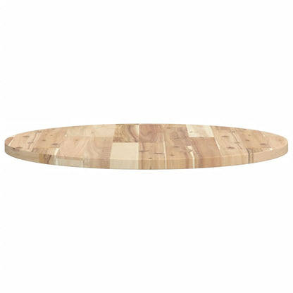 vidaXL Plateau de table rond Ø60x2 cm en bois d'acacia massif