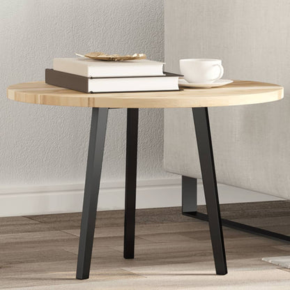 vidaXL Plateau de table rond Ø60x2 cm en bois d'acacia massif