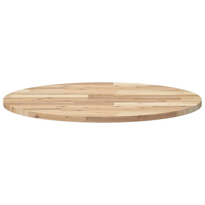 vidaXL Tischplatte Rund Ø70x2 cm Massivholz Akazie