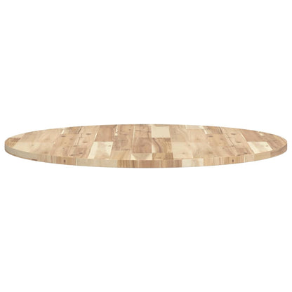 vidaXL Tischplatte Rund Ø80x2 cm Massivholz Akazie