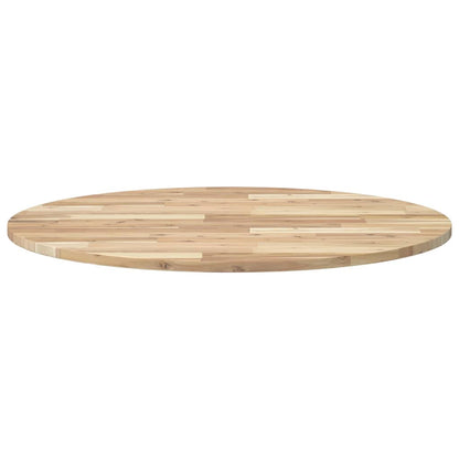 vidaXL Tischplatte Rund Ø90x2 cm Massivholz Akazie