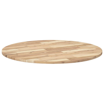 vidaXL Tischplatte Rund Ø90x2 cm Massivholz Akazie