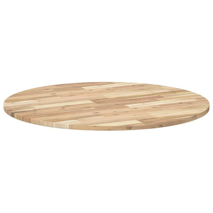 vidaXL Tischplatte Rund Ø90x2 cm Massivholz Akazie