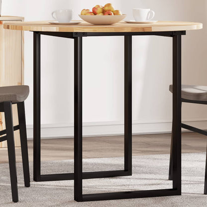 vidaXL Tischplatte Rund Ø90x2 cm Massivholz Akazie