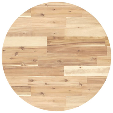 vidaXL Tischplatte Rund Ø60x4 cm Massivholz Akazie