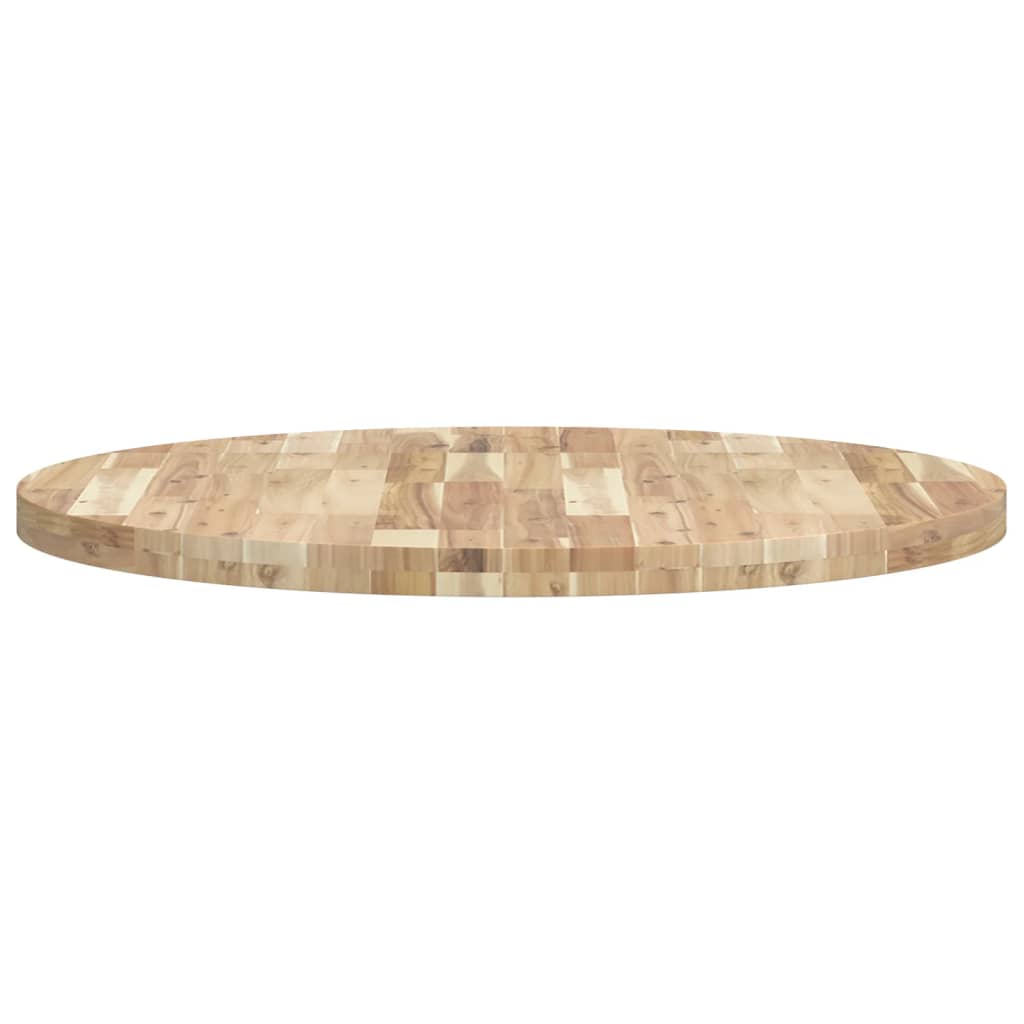 vidaXL Tischplatte Rund Ø90x4 cm Massivholz Akazie