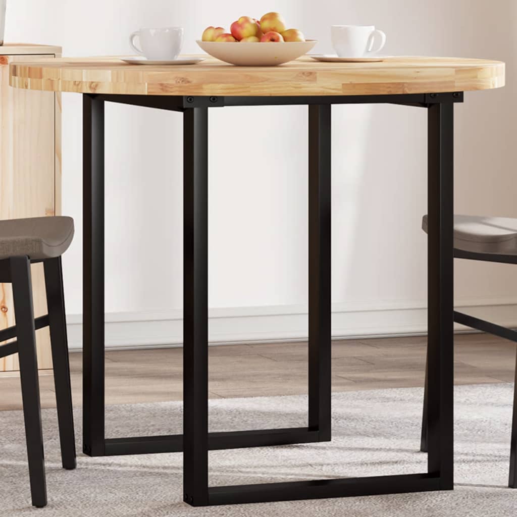 vidaXL Tischplatte Rund Ø90x4 cm Massivholz Akazie