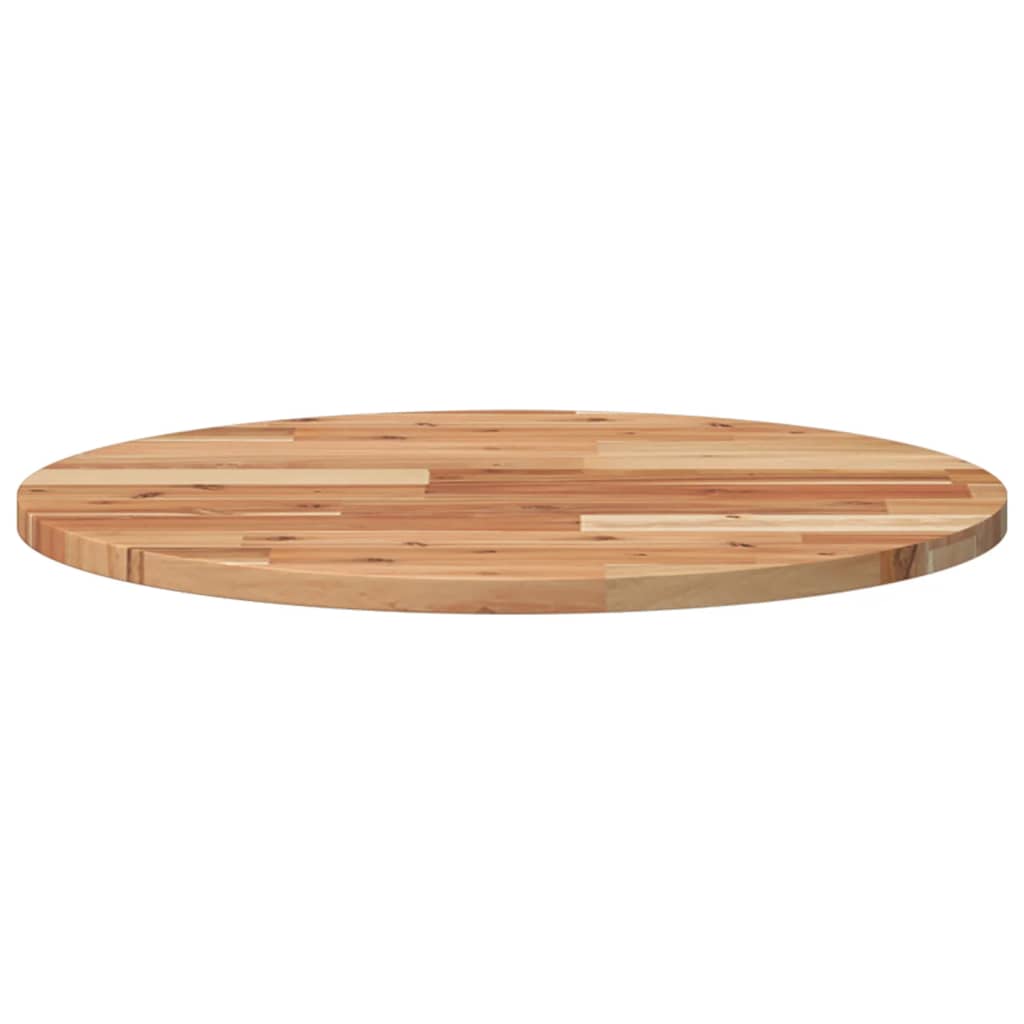 vidaXL Tischplatte Rund Ø60x2 cm Massivholz Akazie