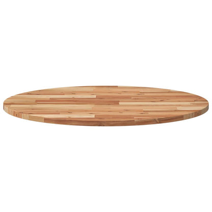 vidaXL Tischplatte Rund Ø80x2 cm Massivholz Akazie