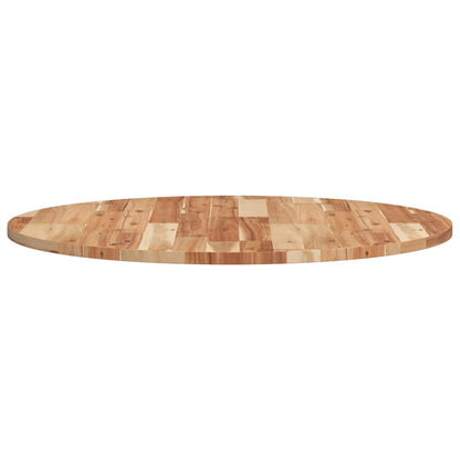 vidaXL Tischplatte Rund Ø80x2 cm Massivholz Akazie