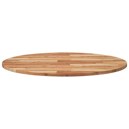 vidaXL Plateau de table rond Ø90x2 cm en bois d'acacia massif