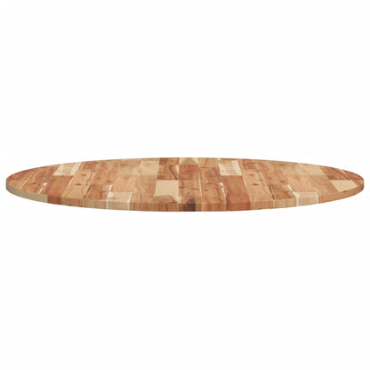 vidaXL Plateau de table rond Ø90x2 cm en bois d'acacia massif
