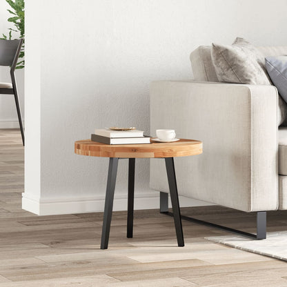 vidaXL Tischplatte Rund Ø50x4 cm Massivholz Akazie