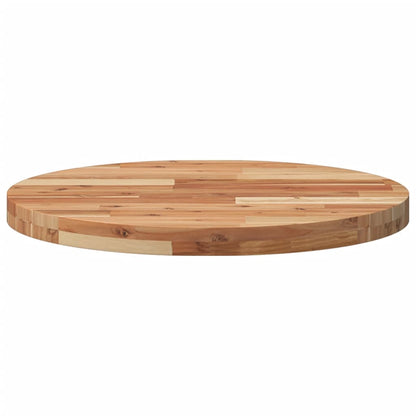 vidaXL Tischplatte Rund Ø60x4 cm Massivholz Akazie