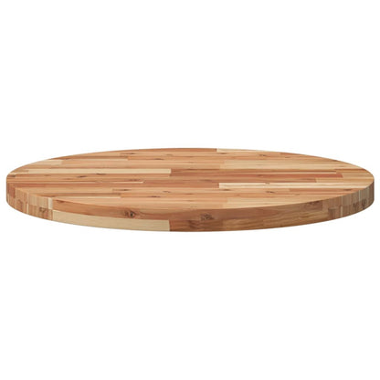 vidaXL Tischplatte Rund Ø70x4 cm Massivholz Akazie