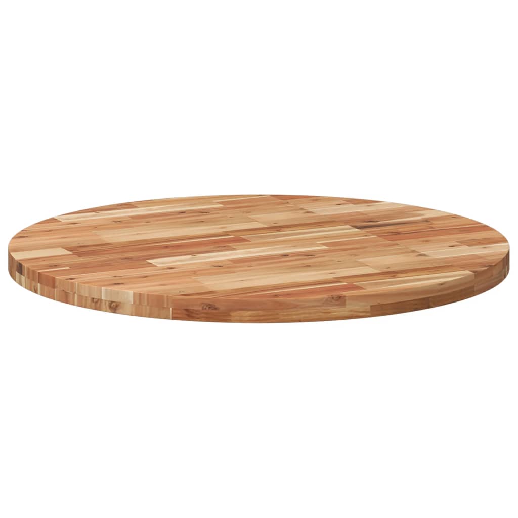 vidaXL Tischplatte Rund Ø90x4 cm Massivholz Akazie