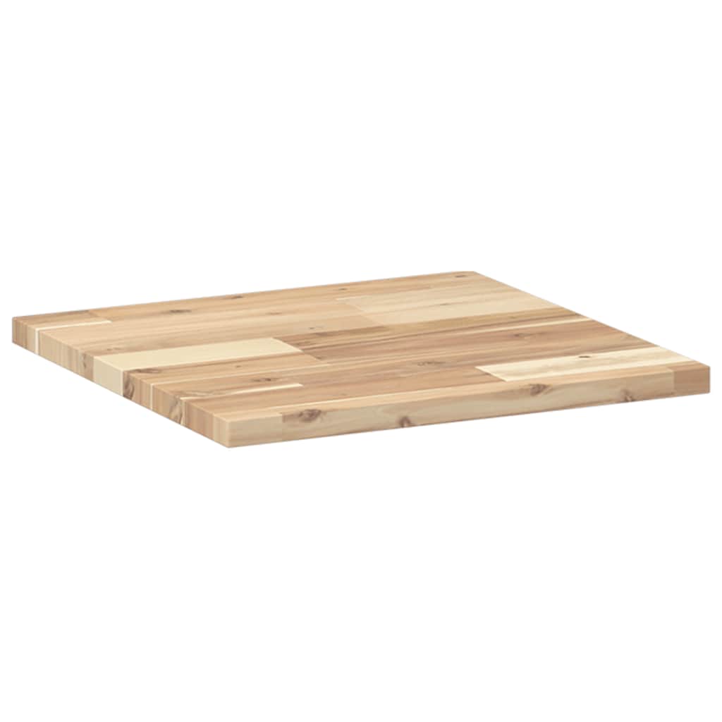 vidaXL Tischplatte Quadratisch 40x40x2 cm Massivholz Akazie