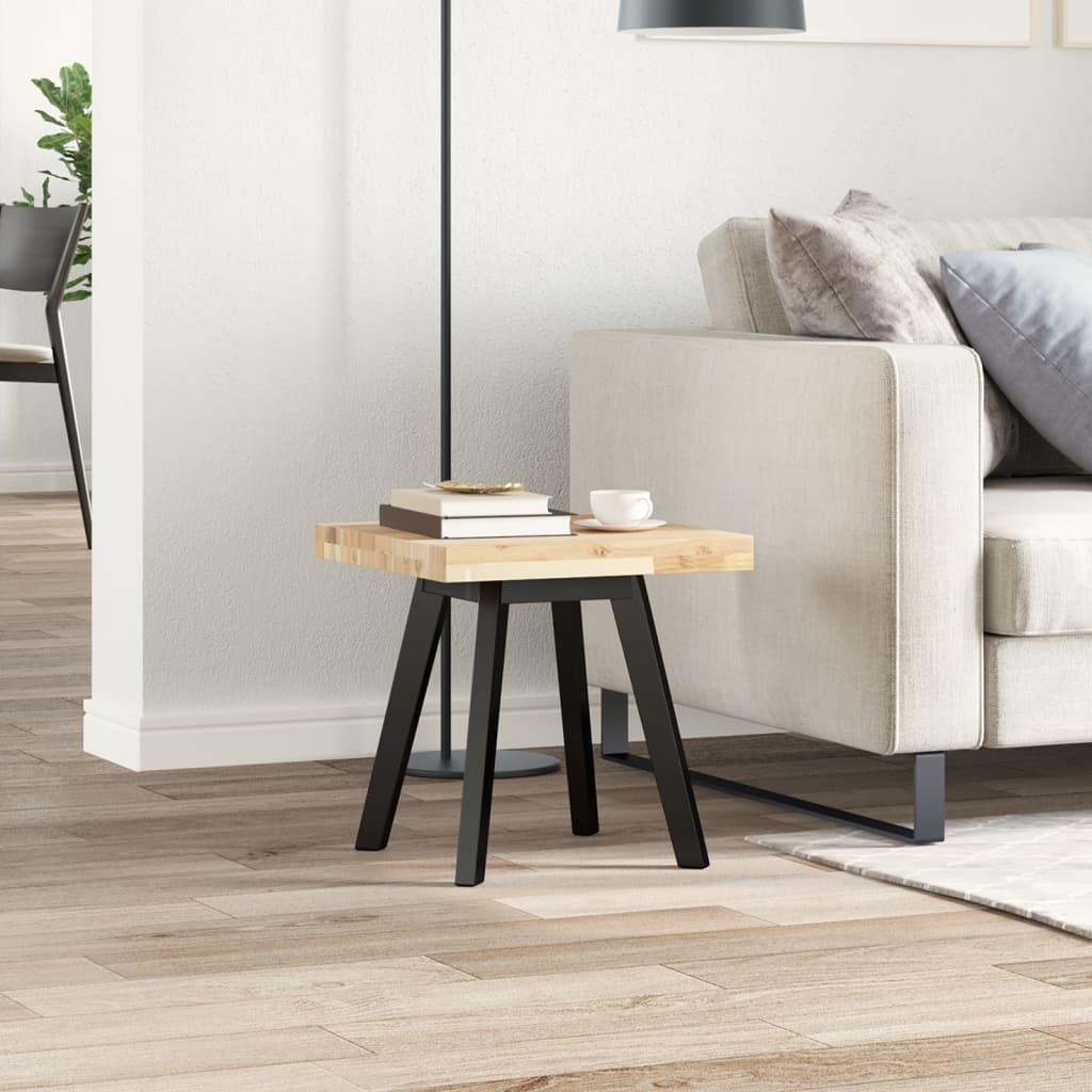 vidaXL Plateau de table carré 40x40x4 cm Bois d'acacia massif