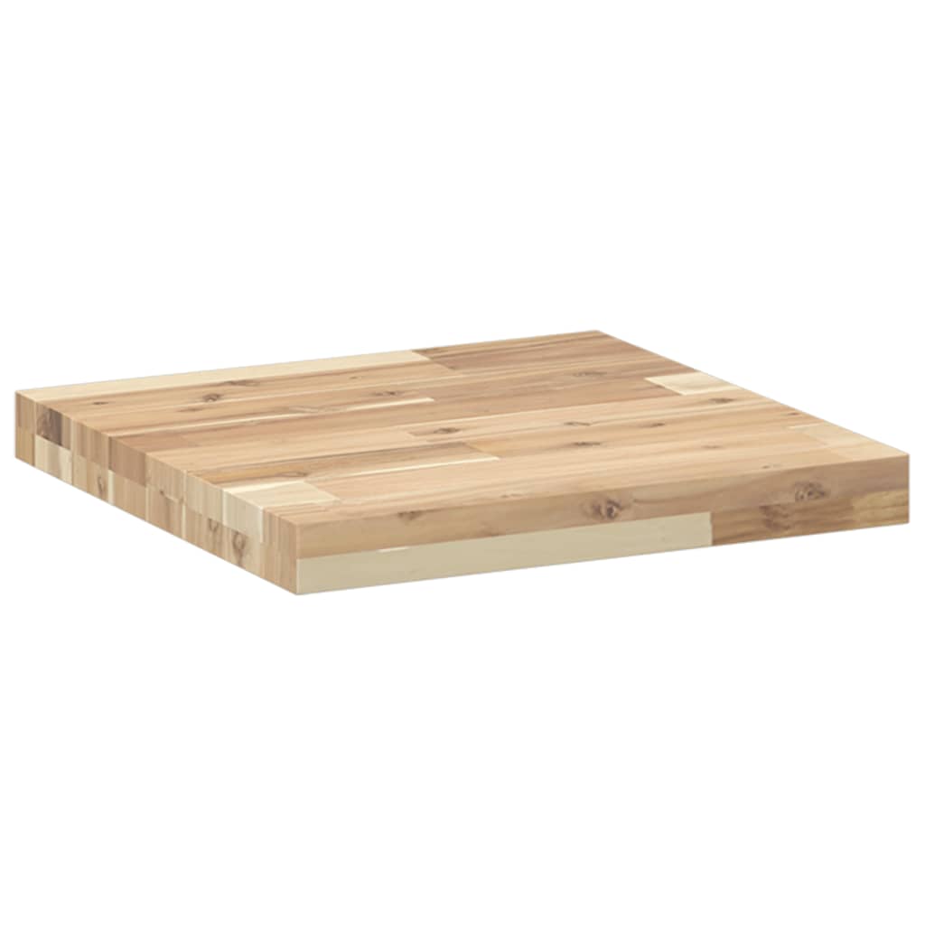 vidaXL Plateau de table carré 40x40x4 cm Bois d'acacia massif