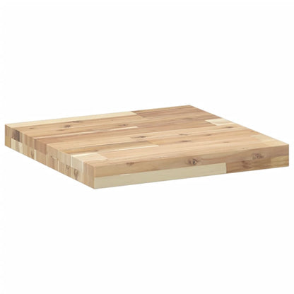 vidaXL Plateau de table carré 40x40x4 cm Bois d'acacia massif