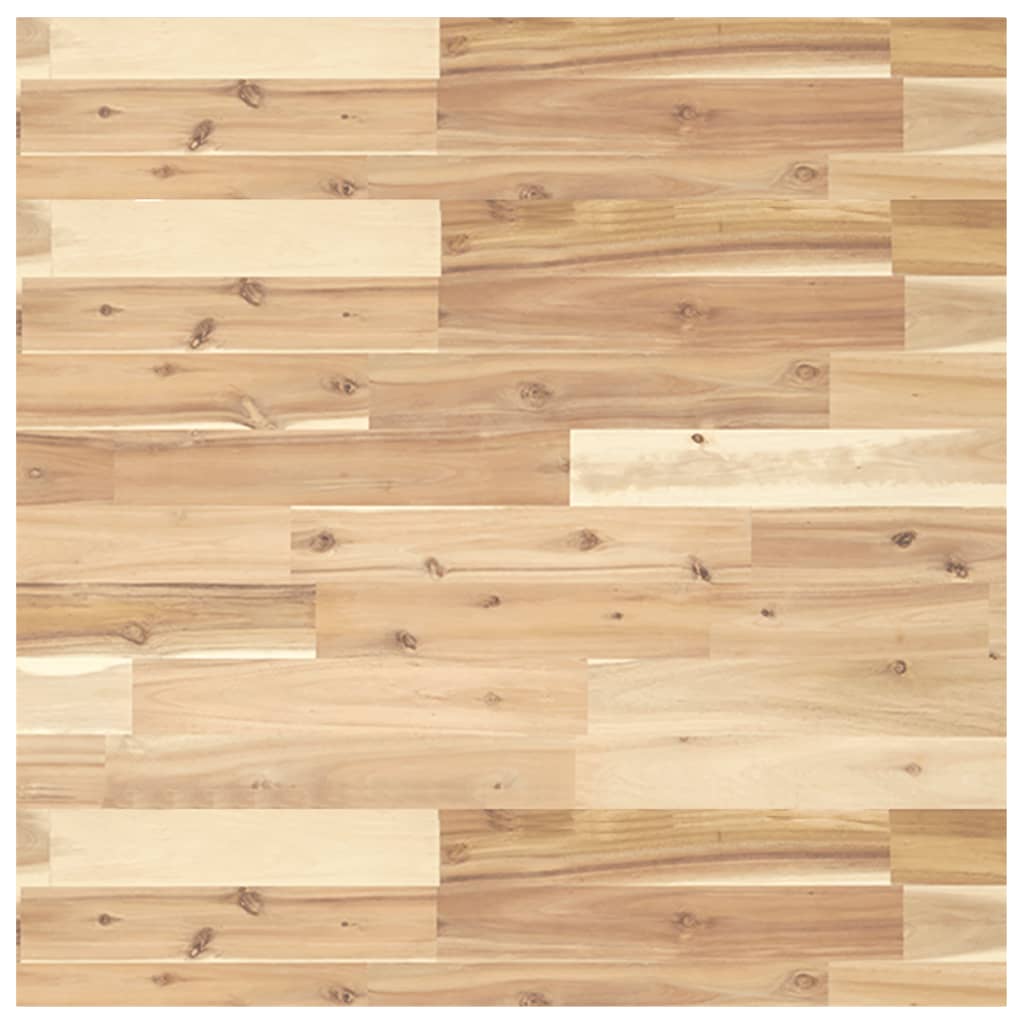 vidaXL Plateau de table carré 70x70x4 cm en bois d'acacia massif